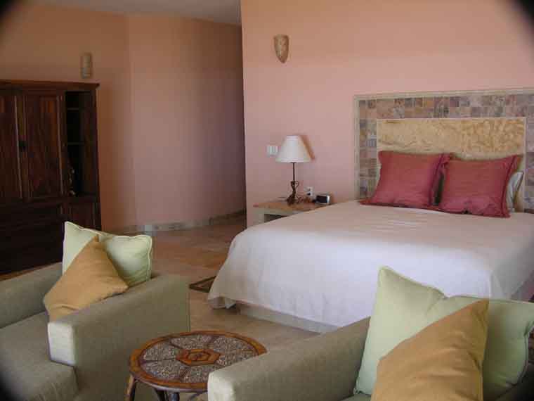 Spacious, comfortable master bedroom & terrace